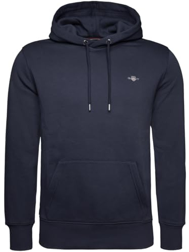 GANT Herr Bouclier Régulier Sweat À Capuche Épais, Bubbelgum Pink