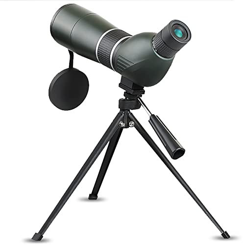 DOCANIO Monokular 20-60X60 Zoom Monokulares Teleskop Astronomie, BAK4 Teleskopisches Teleskop HD Hochleistungs Fernglas FMC-Mehrlagenbeschichtung für Konzerte, Fußballspiele, Bullseye-Ziele