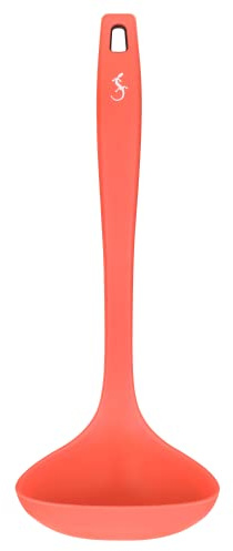 LURCH 240072 Smart Tool Schöpfkelle UV ProTech Oberflächenveredelung Silikon mit Nylonkern 28cm