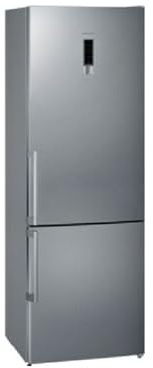 SIEMENS, Kg49Nxidq, Frío, Frigorífico Combinado Nofrost, D, Libre Instalación, 203X70X67 Cm., 438 L., Puertas Acero Antihuellas, Hyperfresh. Electrónica En La Puerta.