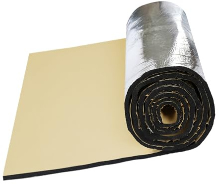 A ABSOPRO Auto Auspuff Schalldämpfer Hitzeschutz Schalldämmung Matte 394mil 10.76sqft 40 x 40