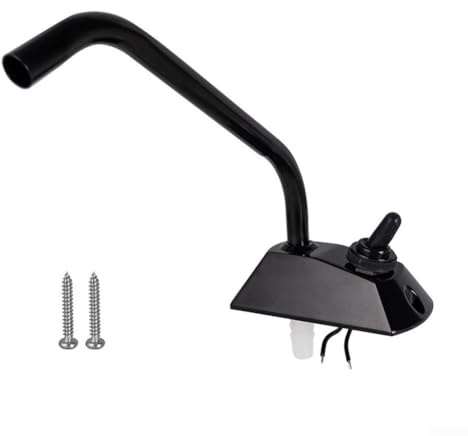 Elektrischer Wasserhahn-Schalter, wasserdichter elektrischer Wasserhahn-Schalter für Wohnmobil, für 360-Grad-Drehung, 12 V
