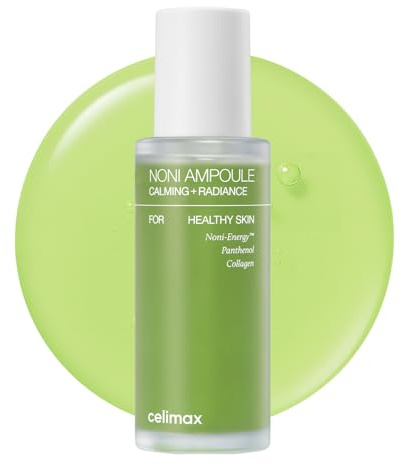 celimax Noni Energy Ampoule 50ml | with Noni Extract, Hydrating, Moisturizing & Soothing Serum for Wrinkles & Fine Lines, Mild Ampoule For Face