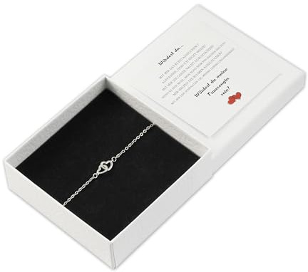 SHIEAGLELD Brautmutter Armband, Brautmutter Geschenk mit Herz Armband und Karte - Heute Bin Ich Eine Braut, Morgen Eine Ehefrau, Aber für Immer Deine Tochter - Hochzeit Geschenkidee Braumutter