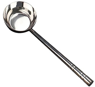 NAMOARLY Cucharón Inoxidable Con Mango Cuchara Multifuncional Para Cocina Utensilio Práctico Para Sopa y Agua