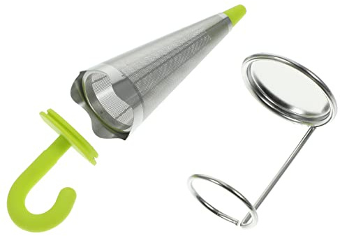 Luxshiny Umbrella Tea Infuser Strainer Stainless Steel Mesh Tea Filter Easy Clean