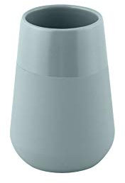 Axentia Nevada Bicchiere portaspazzolino da Denti, gres, Blu, Ø 7,5 cm