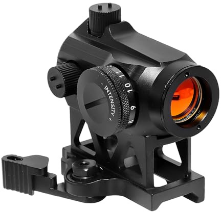 Paike Red Dot Sight 4 MOA Red Dot Gun Sight mit QD Riser Mount