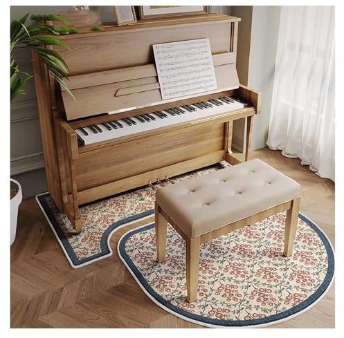 Soundproof Carpet For Piano - Non Slip Anti Slip Rug Mat, Sound Absorbing Floor Mat, Insulation Pads, Blanket For Upright Piano, Soundproofing Mat(B)