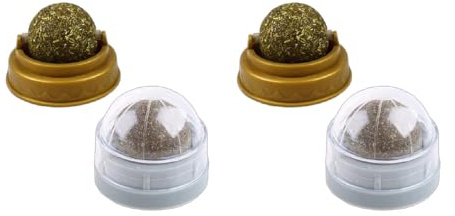 THINCAN Herbe à chat - Friandises à la menthe - Petit chaton - Jouet à mâcher - Friandises pour chat - Friandises pour chat - Pour le soin dentaire des chats
