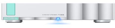S.M.S.L N100 - Transmisor de red de alta resolución MQA compatible con conectar VOLUMIO Tidal y QOBUZ salida óptica/coaxial/AES/EBU/USB, entrada USB2.0/USB3.0/LAN/WiFi, sistema estéreo de audio de
