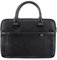 Artwizz Leather Bag - Leder-Tasche kompatibel mit MacBook Pro 14, MacBook Pro 13, MB Air 13 - Notebook Tragetasche mit Zubehörfach, Schwarz, 13-14 Zoll