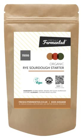 Freshly Fermented – Organic Certified Fresh Sourdough Culture, Rye