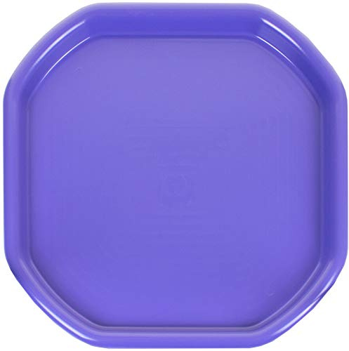 M1SS Small Mixing Tray 70cm x 70cm Plastic Assorted Tuff Tray Messy Activities (Purple)