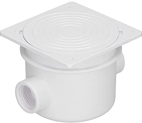 Duokon Underwater Light Distribution Box, UV-Resistant Waterproof Enclosure, Swimming Pool Wire Connectors Junction Box 10x10cm Electrical Control Accessories for Outdoor Underwater Lighting Systems