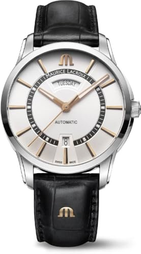 Maurice Lacroix Mens Automatic Analogue Watch Pontos Swiss Made