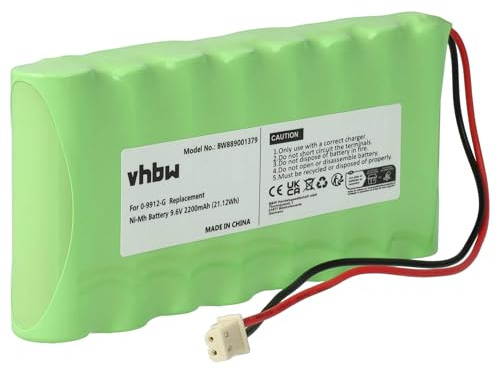 vhbw Batterie Compatible avec Visonic PowerMaxComplete | AmberLink, Powermax Pro, Amber Select système d'alarme (2200mAh, 9,6V, NiMH)