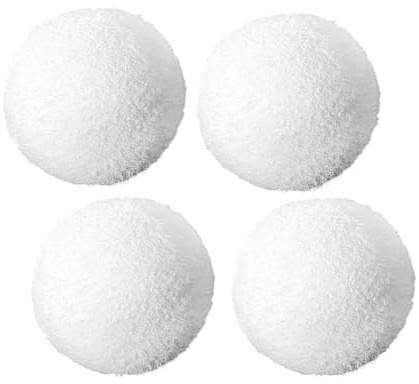 F Fityle Lot de 4 Boules de Scumball pour Piscine de 3 Pouces pour Nettoyer Le Spa et Garder l'eau Propre