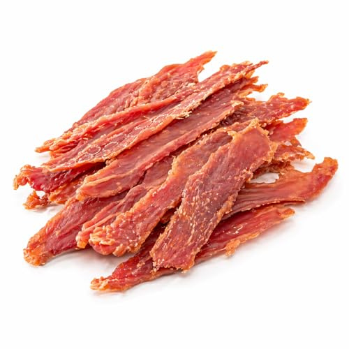 123... Hund dabei! - 900g feinstes Entenfilet - Kauspaß für Hund und Katze - schonend luftgetrocknet - Vorteilspreis - Naturprodukt - Hundeleckerli - Entenfleisch (900g, Ente)