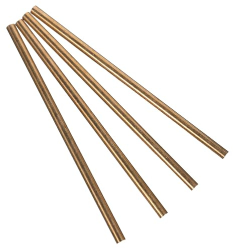 MAGICLULU Pasadores de Remache de Cobre para Mangos de Cuchillos, Varillas 4 MM, 4 Piezas, Ideales para Trabajos de Cocina, Exterior y Manualidades