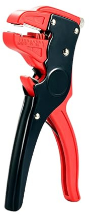 Pinza spelafili automatica 2 in 1, pinza spelafili elettricista multifunzione per spelare e tagliare il filo, strumento spelafili regolabile con ganasce autoregolanti, pinza tagliente precisa