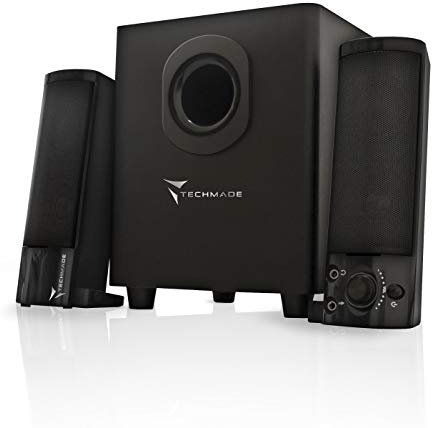 TECHMADE Sistema Altavoces 2.1 (3 CONFIGURACIONES)