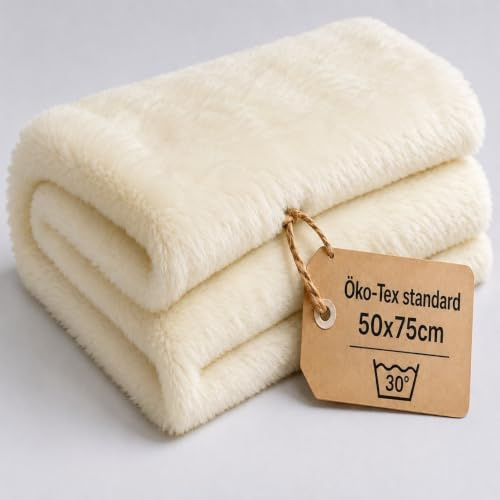StoffBook wollweiß kunstfell Fellband, Fellreste zum basteln, Teddyfell Stoff, Fellbordüre, Plüschstoff, Bastelmaterial für Kinder, Teddystoff, Dekoration, Nähen, DIY, Tischeinrichtung, d203