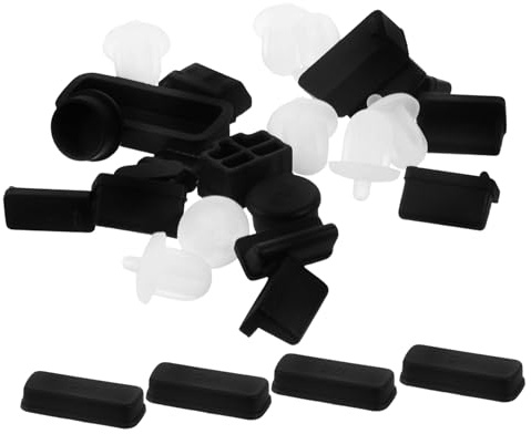 Hemobllo 24stücke Silikon Stopper Zum Schutz Von Schnittstellen Für Desktop-pcs Und Motherboards Staub Und Feuchtigkeitsdicht Einfach Zu Montieren Und Wiederverwendbar