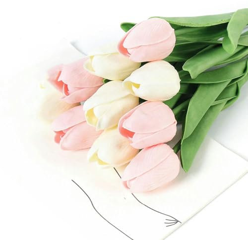29 cm Kunstblumenstrauß 10/5 Stück PE-Schaum Kunstblume für Hochzeitszeremonie Dekoration Zuhause Zimmer Garten Blumenstrauß Dekor-K24-10 Stück