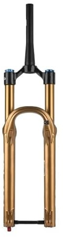 MAYANGYANG Fahrrad Gabel MTB Luftgabel 27,5/29 Zoll Federgabel 160 mm Federweg 36 mm Rohr 15 x 110 mm Mountainbike Dämpfung Einstellbar Fahrradgabel Fahrradgabeln(29-Gold)