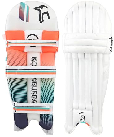 Kookaburra Aura 5.1 Cricket Batting Pads - Adult Right Hand, White
