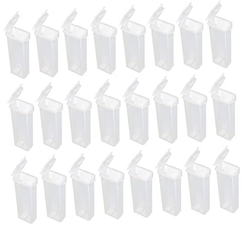 OSOLADY Objektträgerboxen Aus Glas 50 Stück Pathologische Schnittbox Schnittbox Quaderförmige Schnittbox Pp-material Sicher