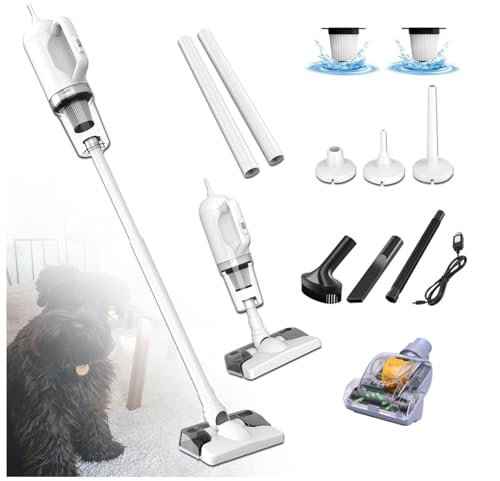 LRF-yxkj Lavapavimenti Senza Filo 5 in 1 Batteria Portatile Ricaricabile, Scopa a Vapore Lavapavimenti Senza Filo per Pulizia Domestica/Capelli/Polvere/Lavapavimenti
