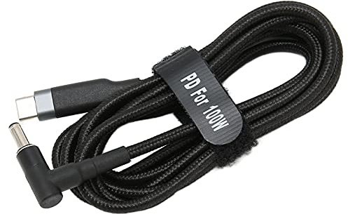 UPALDHOU Cable de Red USB de 100W Portable de 100W, Cable de Red de Computadora Portátil con Carga Rápida, Duraderos con Ropa Blanda para Zenbook Vivobook (JD0611 (0.5 Metros))
