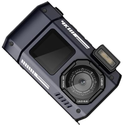 Appareil photo numérique haute résolution 6500 W Pixel avec zoom 10x IP68 étanche pour une utilisation polyvalente