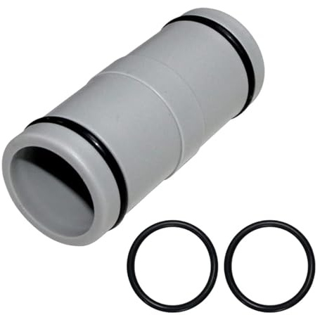 RICUHJIAJU Adaptador de Manguera de Piscina, 32mm Conector Bidireccional Piscina, Adaptador de Conexión de Manguera con un Diámetro de 1-1/4 Pulgadas, Racor Manguera para Piscina Bomba (2 Vías-32 mm)