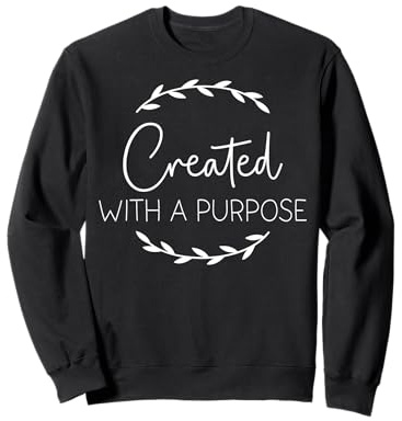 Citation Motivante Élégante pour Un Objectif de Vie Sweatshirt
