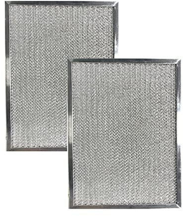 Air Filter Factory 10 X 12-1/2 X 3/8 Range Hood Aluminum Grease Filters 2-Pack