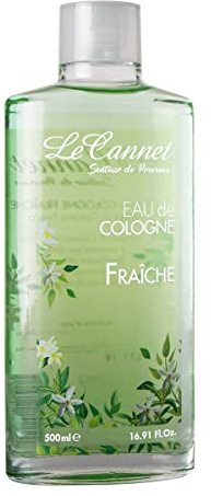LE CANNET | Eau De Cologne - Acqua di Colonia Donna, Profumo Naturale e Sensazione di Freschezza, un Connubio Perfetto di Naturalezza e Tradizione, Classica, 500 ml