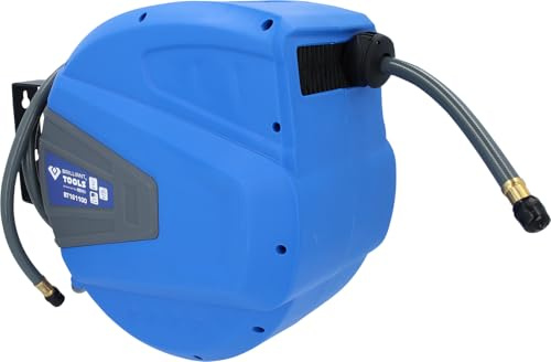 BRILLIANT TOOLS BT161100 DL-Schlauchaufroller Ø10mm, Anschluß 3/8 Zoll, PVC [Powered by KS TOOLS]
