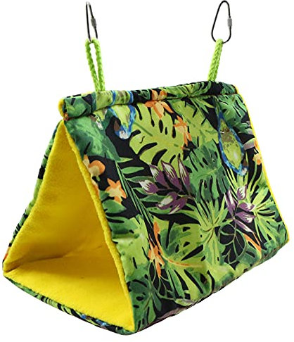 mimzemamz Vogel Hängematte Papagei hängen Höhle - Käfig Hamster Haus Papagei BettVogelnest Hütte Zelt Bett Vogel oder Käfig hängendes Käfig für Ara Wellensittiche Nymphensittiche Kakadu Kanarienvögel