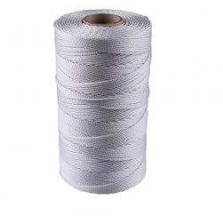 Rafforzino filo refé cordicella ultra resistente e sottile in Nylon per tappezzeri. Rotolo da 250 g