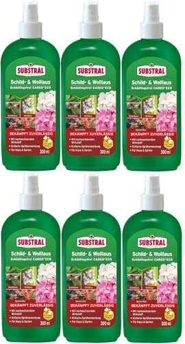 hagebauSPN 6 X 300ml Substral®Schild-& Wolllaus Schädlingsfrei Careo Eco