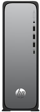 HP OmniDesk Slim Desktop Tower PC | Intel® 300 Processor | 8GB DDR5 RAM | 256GB SSD | Intel® UHD 710 Graphics | Windows 11 Home | S03-0013sa