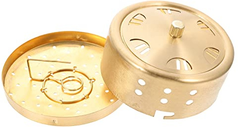 VICASKY Moxibustionsbox aus Kupfer mit Einstellbarer Temperatur Praktischer und Einfacher Moxa Stab Halter für Zuhause oder Massagepraxis Tragbar und Langlebig