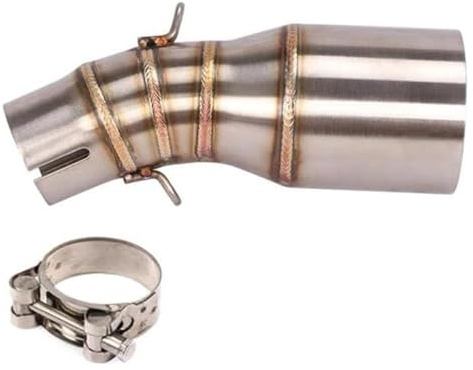 moto silenziatore posteriore Per BMW C400 C400X C400GT 2018 2019 2020 Moto Scarico Modificato Centrale Collettore Tubo 60 Mm Senza Silenziatore Silenziatori Finali