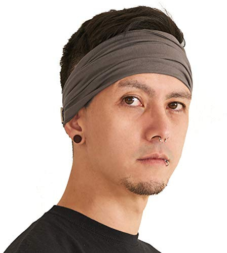 CHARM Stirnband Herren Bandana & Damen Kopftuch | Herren Hair Band, Headband Men, Frauen Haartuch, Piraten Haarband für Männer, Sport