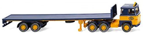 Wiking 055403 Flachpritschensattelzug (Scania) ASG_Kein Spielzeug!! Miniaturmodell/Sammlerartikel !!