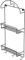 LM 697 - Estantería de pared para colgar en la pared, para tubos de aspiradora, multiusos, organizador de metal, color gris antracita