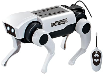 Harilla Elektrischer mechanischer Hund, intelligenter Ferngesteuerter Welpe, pädagogischer Roboter, Hundespielzeug, ferngesteuertes für